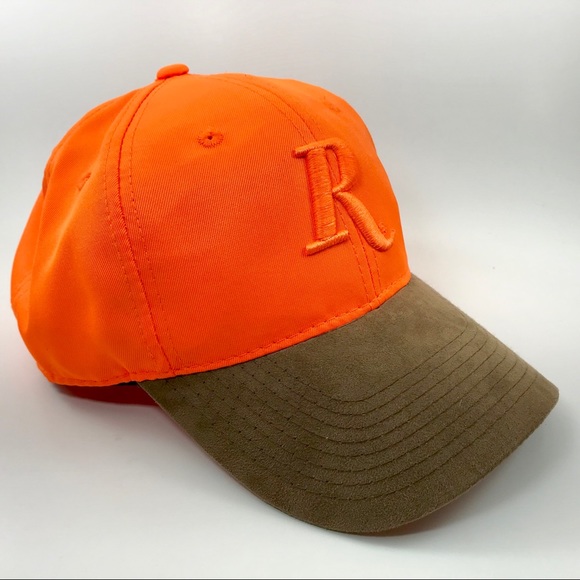 blaze orange hunting cap